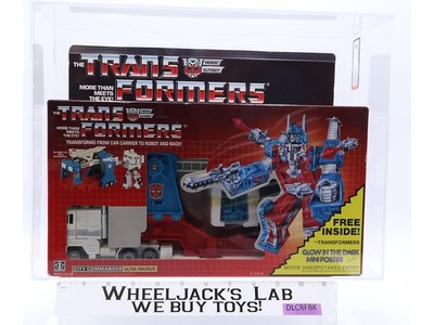 Ultra Magnus AFA HIGHEST GRADED 80 75/80/80 G1 Transformers SEALED NO COLOR BRK