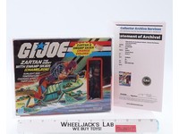 Zartan W/ Swamp Skier "SCHIZO" FILE CARD AFA GRADED 80 80/80//90 GI Joe 1984