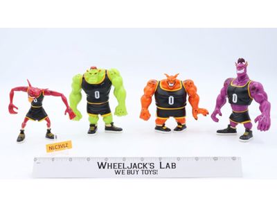 Monstar X4 Newt Bupkus Bang & Pound Space Jam Warner Brothers 1996 Figures