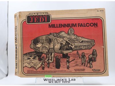 Millennium Falcon 100% Complete W/Box Star Wars 1979 Kenner Vehicle