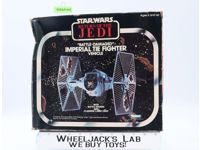 Battle Damaged Imperial Tie Fighter Complete BOX W ORIGINAL INSERT Star Wars