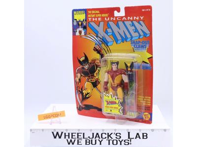 Wolverine W/Snap Out Claws & Mask Ring The Uncanny X-Men 1991 Toy Biz MOSC