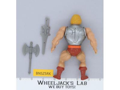 Battle Armor He-Man 100% Complete Masters of the Universe MOTU Mattel 1984