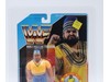 Akeem AFA POP 1 GRADED 85+ 85/85/90 WWF Series 1 12-Back 1990 Ages 4 & Up Text