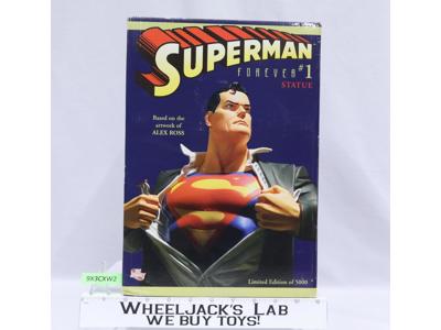 Superman Forever #1 Alex Ross DC Direct 12" Cold Cast Porcelain Statue 1626/5000