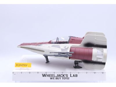 A-Wing Fighter Complete Star Wars POTF 1997 Hasbro Action Figure Vehicle