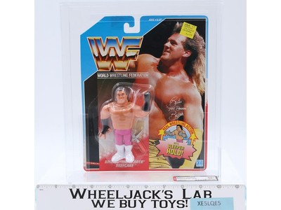 Brutus the Barber Beefcake AFA GRADED 80+ WWF Series 1 12-Back 1990 Ages 4 & Up
