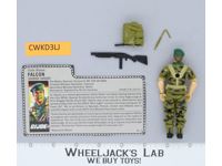 Falcon V1 100% Complete G.I. Joe 1987 Hasbro Vintage Action Figure