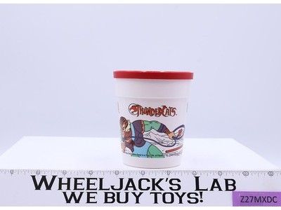 Thundercats Plastic Cup Bank Burger King Pepsi 1986 TPX Vintage