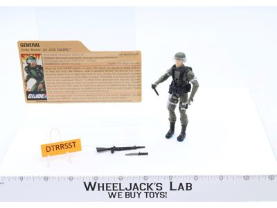 GI Joe Hawk v1 100% Complete GI Joe 25th Anniv Comic Pack 2008 Hasbro Figure