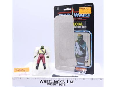 Barada 100% Complete 92 Back Star Wars POTF Last 17 1985 Kenner NO REPRO