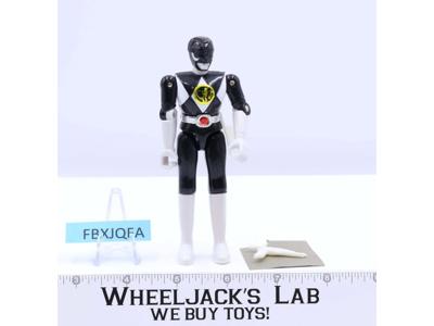 Zack Black Ranger Power Rangers 1993 Bandai 5" Action Figure