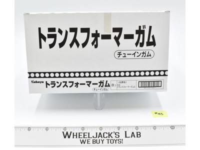 Dark Wings #43 Transformers Gum Plus Series Tomy Takara Kabaya Box of 8