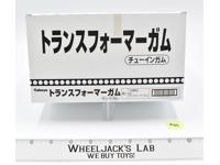 Dark Wings #43 Transformers Gum Plus Series Tomy Takara Kabaya Box of 8
