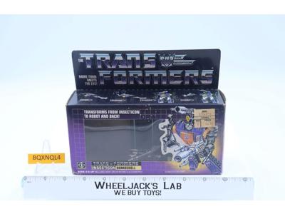 Bombshell 100% Complete W/BOX 1985 Vintage Hasbro G1 Transformers Action Figure