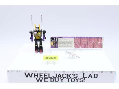 Kickback 100% Complete Vintage 1985 G1 Transformers Hasbro Action Figure