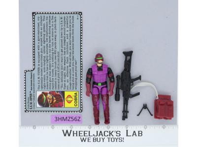 S.A.W.-Viper V1 100% Complete 1990 G.I. Joe Hasbro Vintage Action Figure