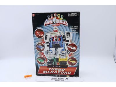 Deluxe Turbo Megazord Mighty Morphin Power Rangers 1997 Bandai Action Figure