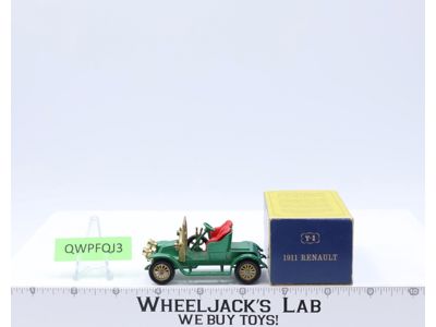 1911 Renault Y-2 W Original Box Lesney Matchbox 1960's England