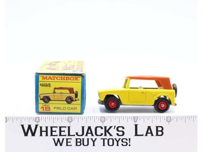 Field Car 18 Lesney Matchbox Series 1960's Made In England