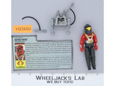Astro Viper V1 100% Complete 1988 G.I. Joe Hasbro Vintage Action Figure