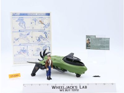 Mudfighter W/Dogfight 100% Complete 1989 GI Joe Vehicle Action Figure Vehicle