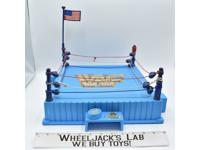 Official Wrestling Ring WWE WWF Wrestling 1990 Hasbro Action Figure Playset
