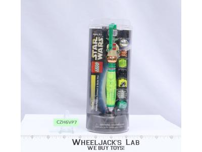 Yoda Writing System Connect & Build Pen 2003 Lego NEW MIB