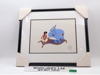 Aladdin Serigraph SeriCel Disney Certified W/ COA Edition Size 2500