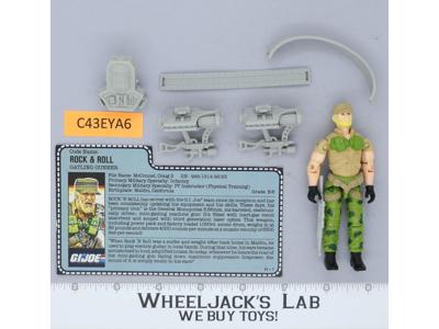 Rock & Roll V2 100% Complete 1989 G.I. Joe Hasbro Vintage Action Figure