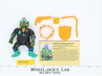 Make My Day Leo 100% Complete Teenage Mutant Ninja Turtle 1991 Vintage Playmates