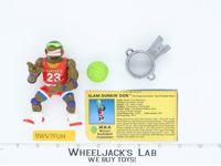 Slam Dunkin' Don 100% Complete Teenage Mutant Ninja Turtle 1991 Playmates