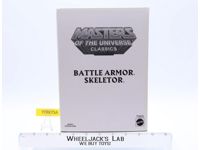 Battle Armor Skeletor w/Mailer MOSC NEW He-Man Classics MOTUC 2010 Mattel Action
