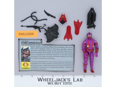 Hydro-Viper V1 100% Complete G.I. Joe 1988 Hasbro Vintage Action Figure