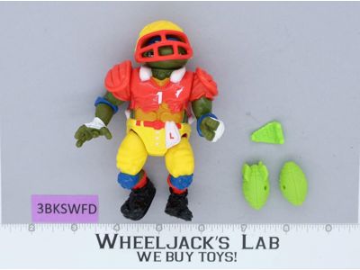 T.D. Tossin' Leo 100% Complete Teenage Mutant Ninja Turtle 1991 Playmates