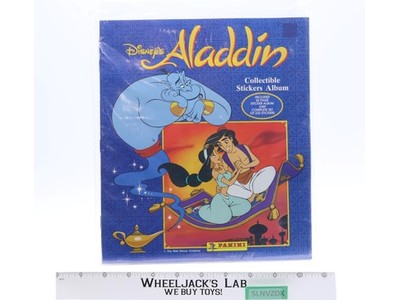Aladdin Collectible Stickers Album 1994 Panini Disney Store NEW SEALED