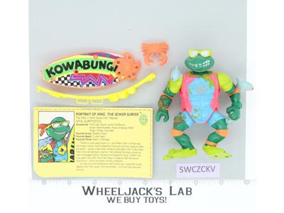 Sewer Surfer Mike 100% Complete Teenage Mutant Ninja Turtles TMNT1990