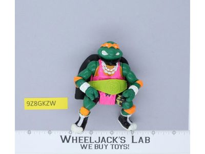 Shell Slammin' Mike Teenage Mutant Ninja Turtles TMNT 1991 Vintage Playmates