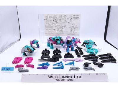 Piranacon 100% Complete Vintage 1988 G1 Transformers Hasbro Action Figure