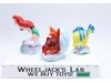 Ariel Flounder & Sebastian The Little Mermaid Disney 4-6" Ceramic Figurines