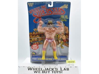 Randy Savage Wrestling Superstars WWF 1985 Titan Sports 8" Figure MOSC NEW