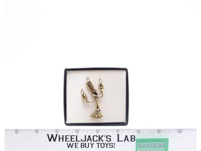 Gold Tone Lumiere Brooch Pin Collection Beauty and the Beast Disney NEW