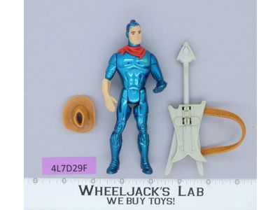 Bluegrass W/ Side Man 100% Complete Silverhawks 1986 Kenner Telepix Vintage