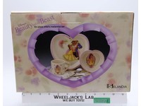 Beauty and the Beast 6 Pc Melamine Set Disney 1990s Selandia NEW MIB