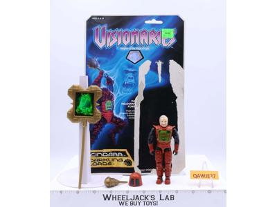 Cindarr Visionaries Darkling Lord 100% Complete W/Cardback 1987 Hasbro Vintage