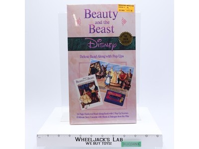 Beauty and the Beast Deluxe Read-Along W/ Pop-Ups Disney Press NEW SEALED