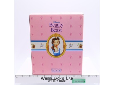 Ceramic Belle Musical Figurine Beauty and the Beast Disney Schmid NEW MIB