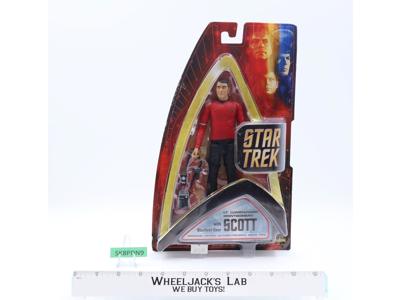 Lt. Commander Montgomery Scott Star Trek 2003 Art Asylum NEW MOSC SEALED