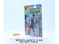 Venom Flicking Tongue Marvel Super Heroes 1992 Toybiz Vintage Action Figure MOSC