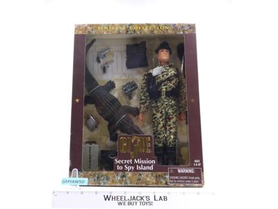 Secret Mission to Spy Island GI Joe 12" Hall of Fame MISB 1999 Action Figure